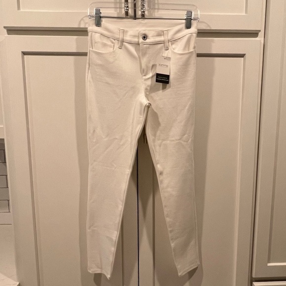 NWT!! Yummie by Heather Thomson Dena Skimmer 5 pocket pant. Size XS. White. - Picture 2 of 8